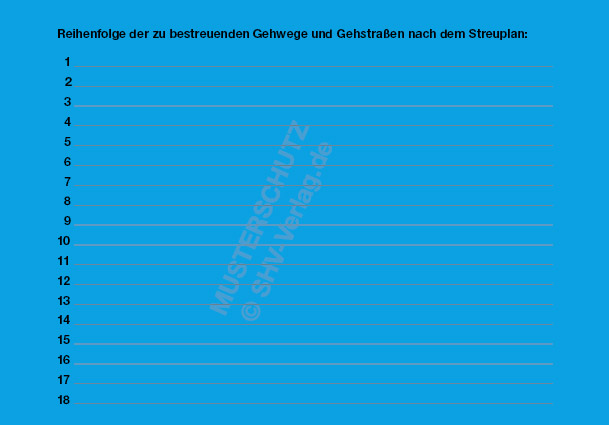 Streubuch für Gehwege, Gehstraßen und Grundstücke, mit Ringösen 2