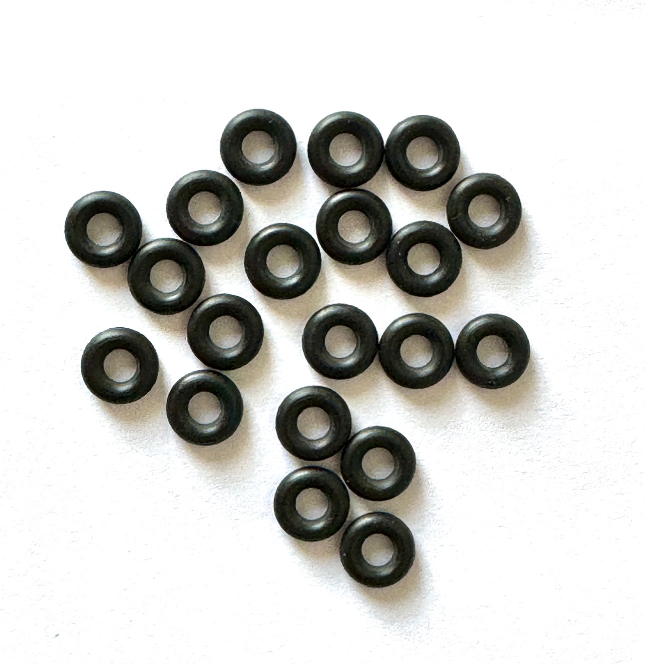 O-Gummiring zur direkten Fixierung von Baumplaketten am Baumstamm, Innen ø 3 mm, Stärke 2 mm