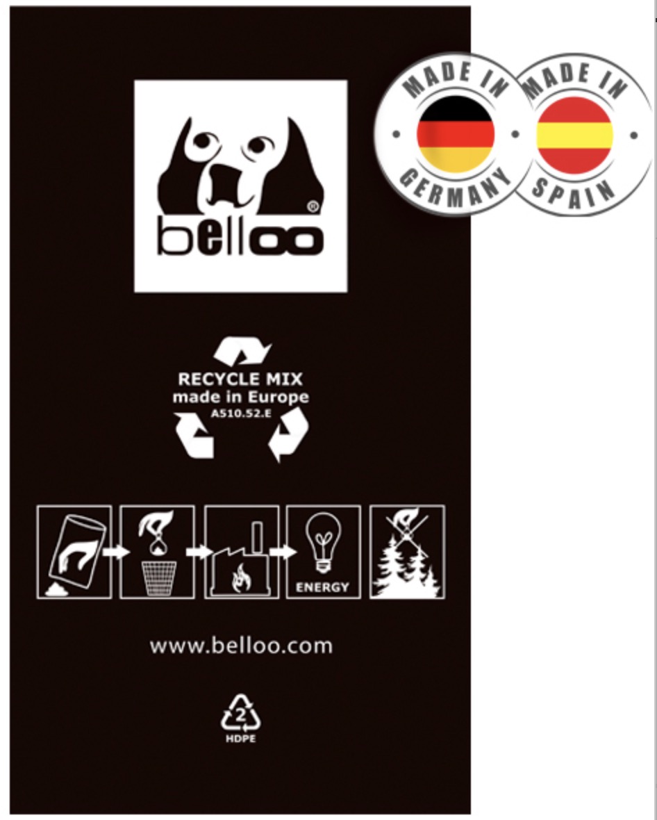 Belloo Hundekotbeutel schwarz 2