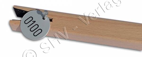 Einschlaghilfe für Baummarken, Holzausführung, 45 cm
